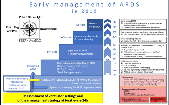 Early management of ARDS in 2019